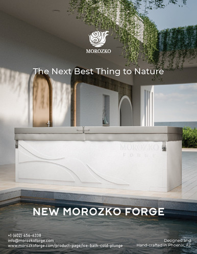 モリコロ Morozko Forge Residential Ice Bath, our Lightest & Smallest Cold