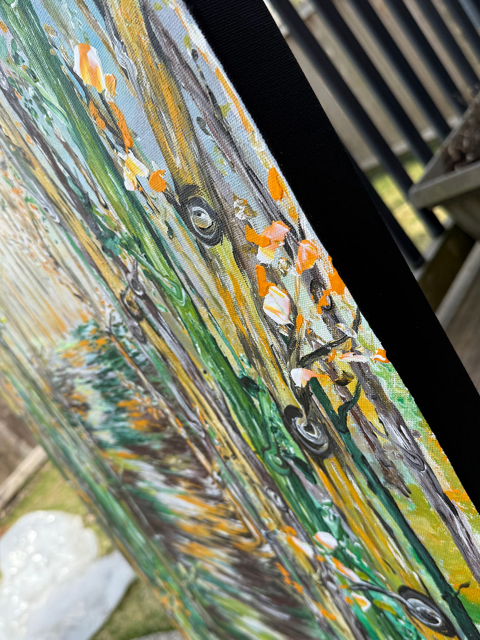 Thumbnail: Acrylic Tree Painting