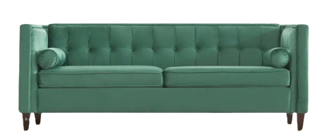 velvet sofa