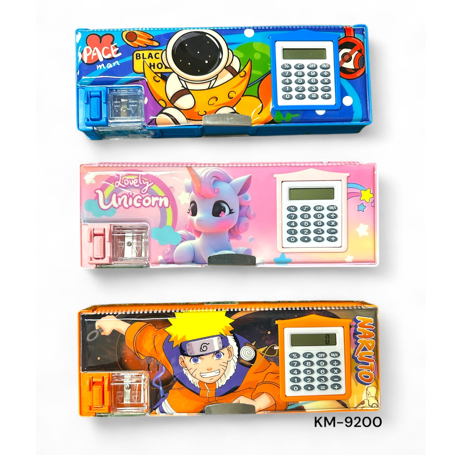 Magnet Pencil Box KM-9200 Calculator 