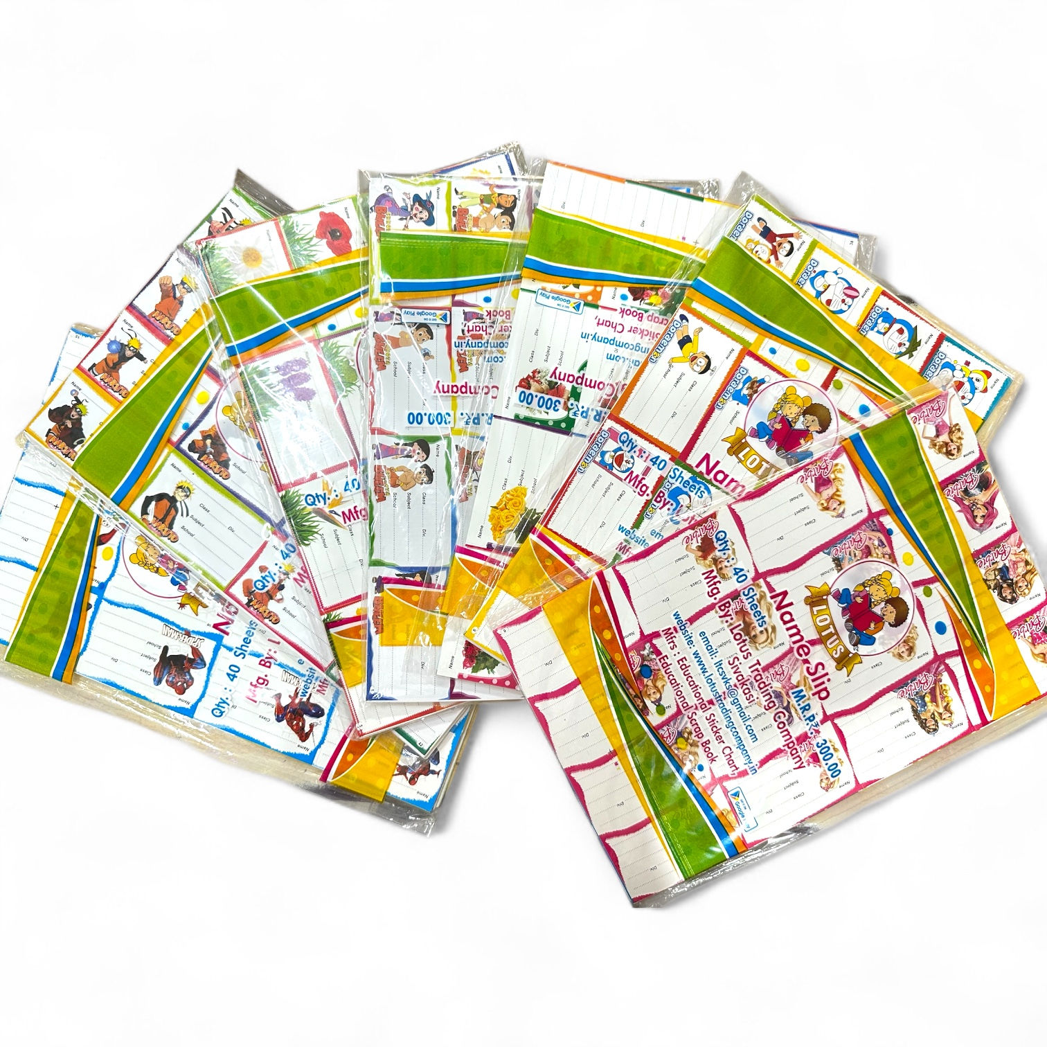 Sticker Label 40sheet/pkt 