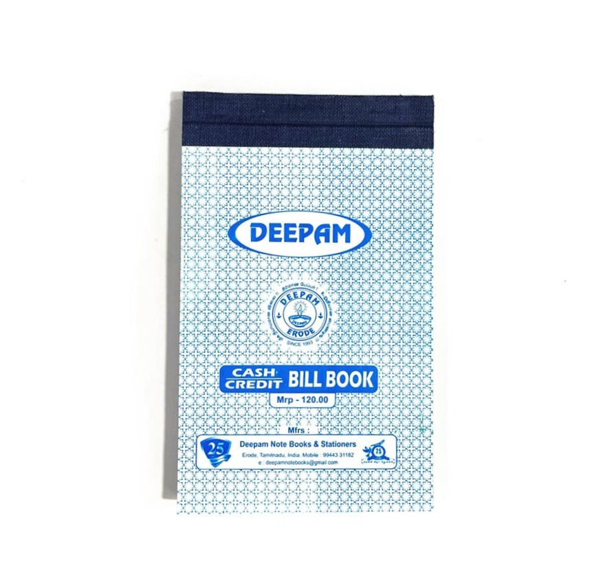 1/8 CASH CREDIT BILL BOOK