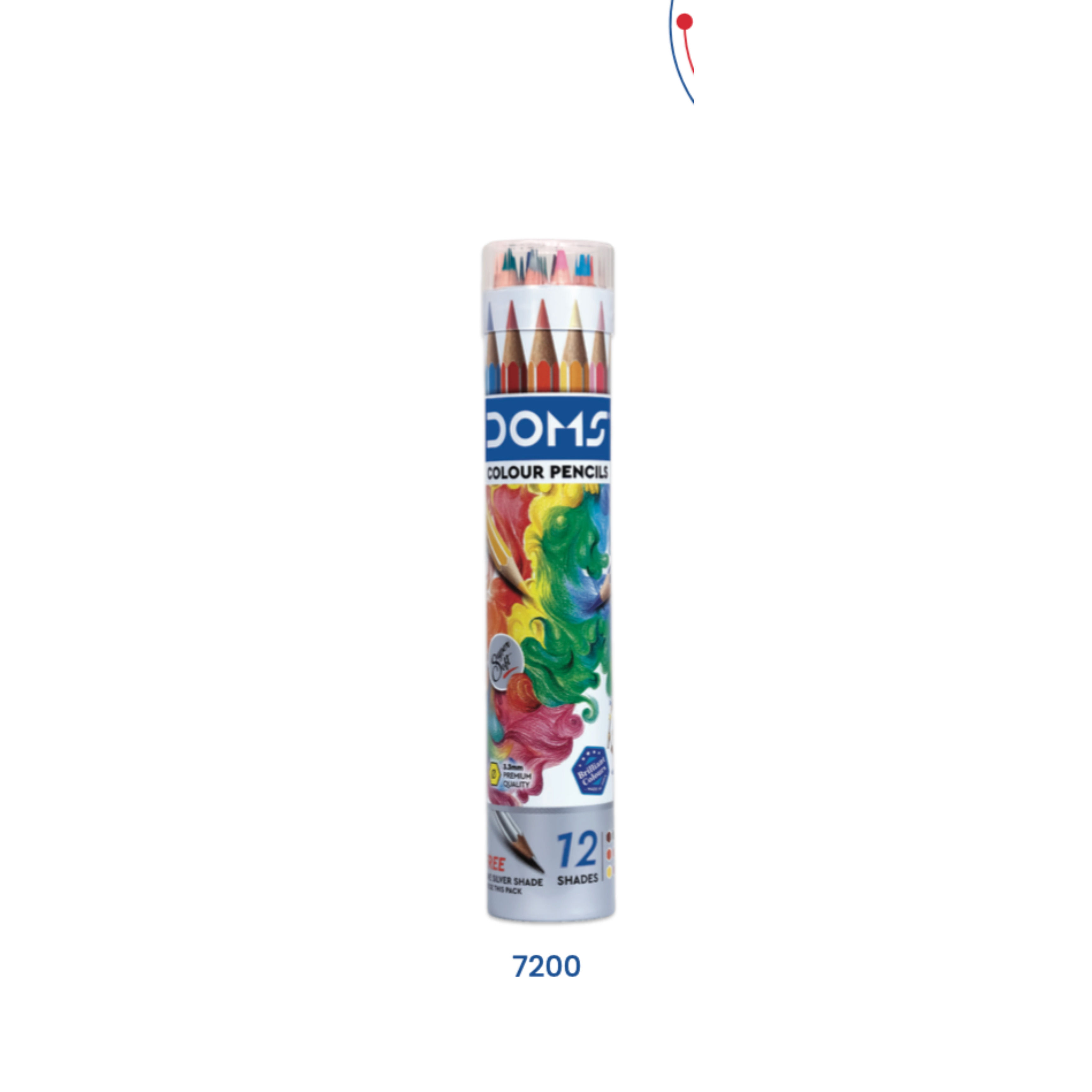 Doms Col Pencil 12s Tin MRP-110