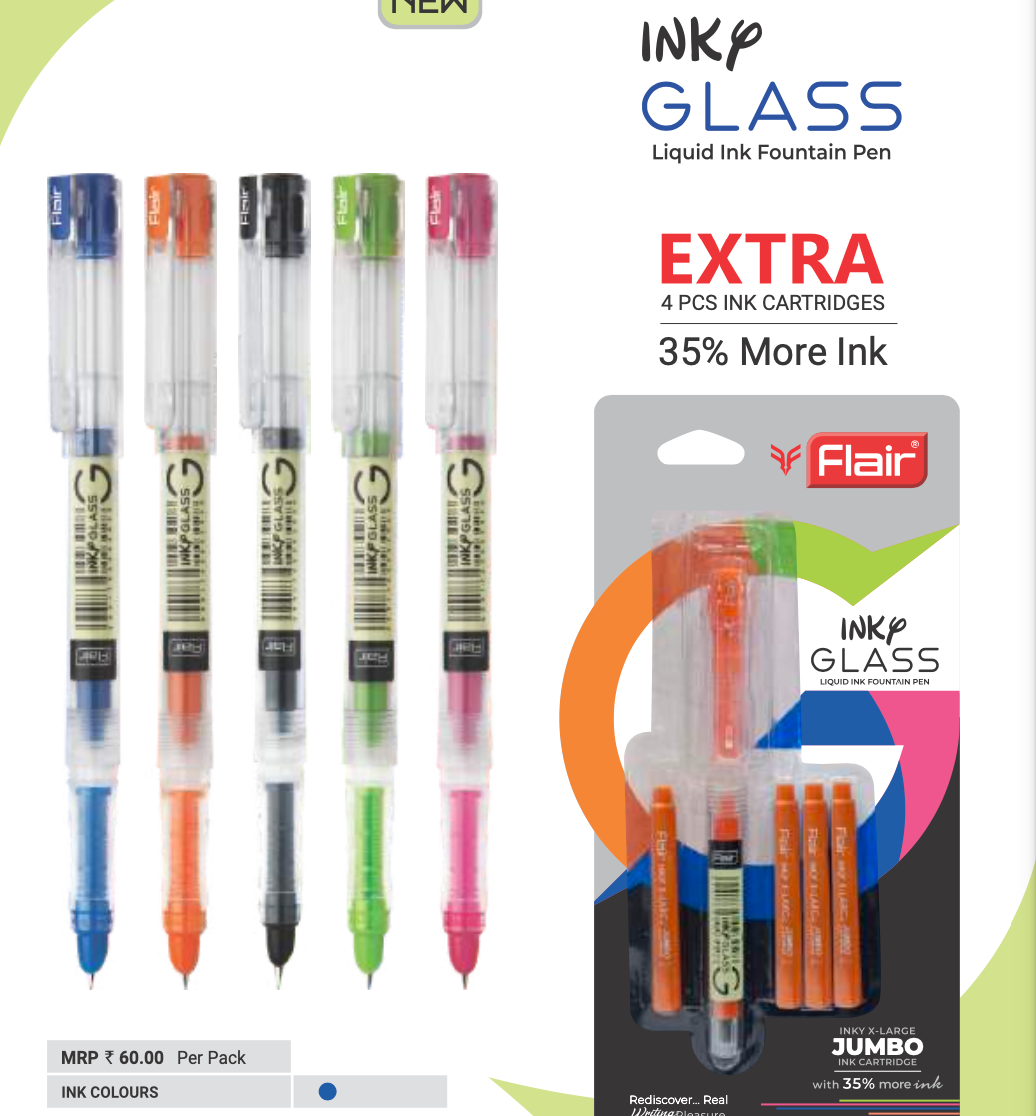 Fl glass Catridge Pen MRP-60
