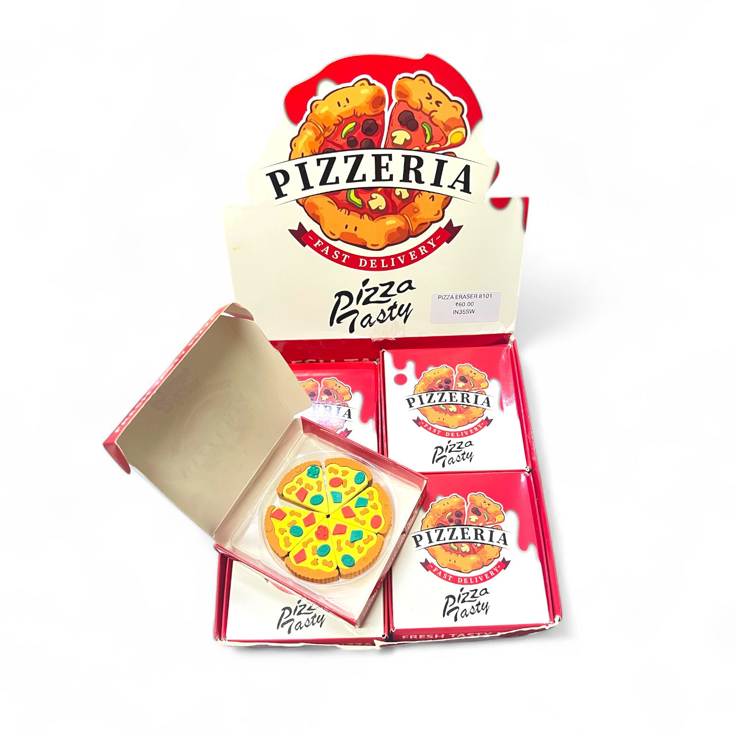 Pizza Eraser 8101 