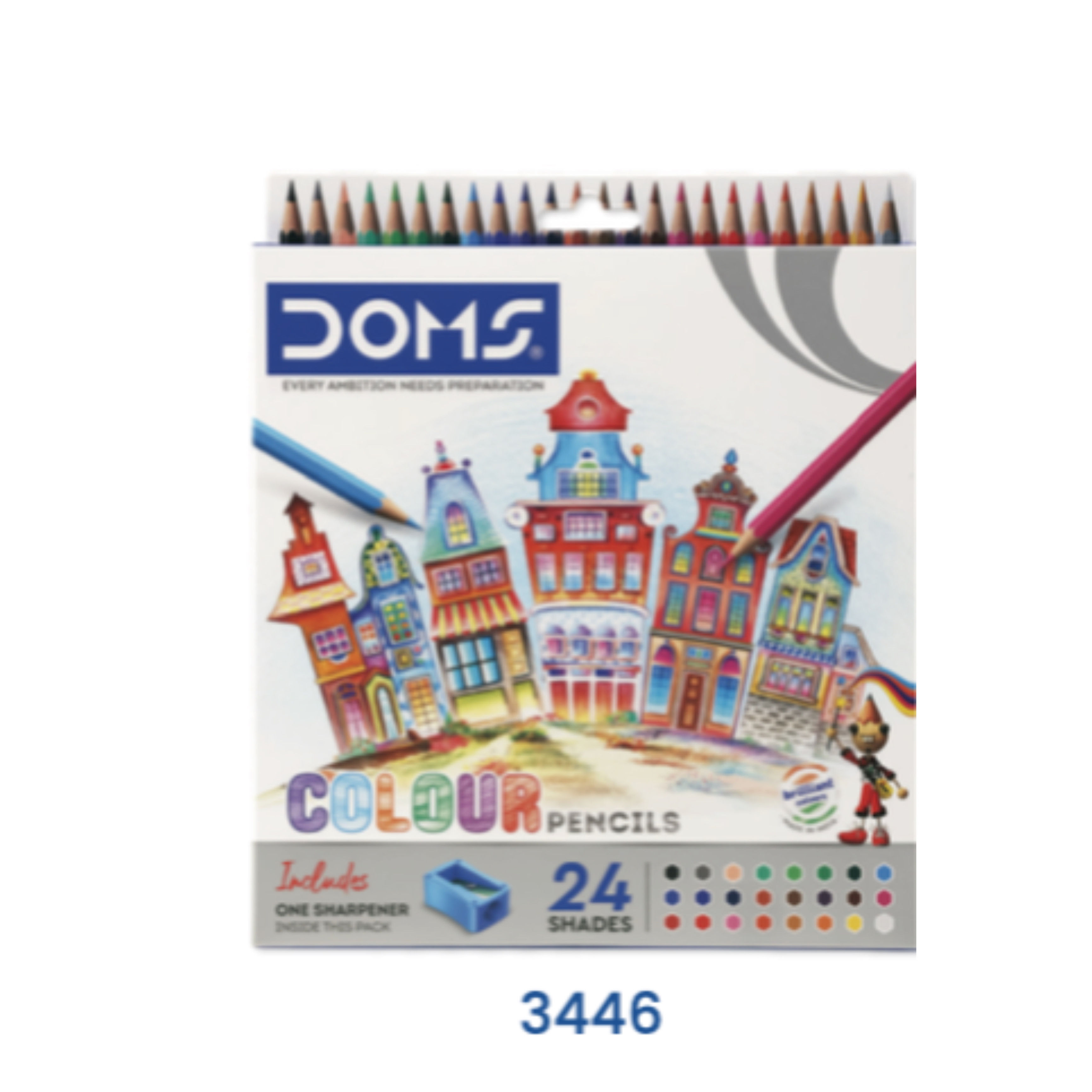 Doms Long Colour Pencil 24s MRP-120