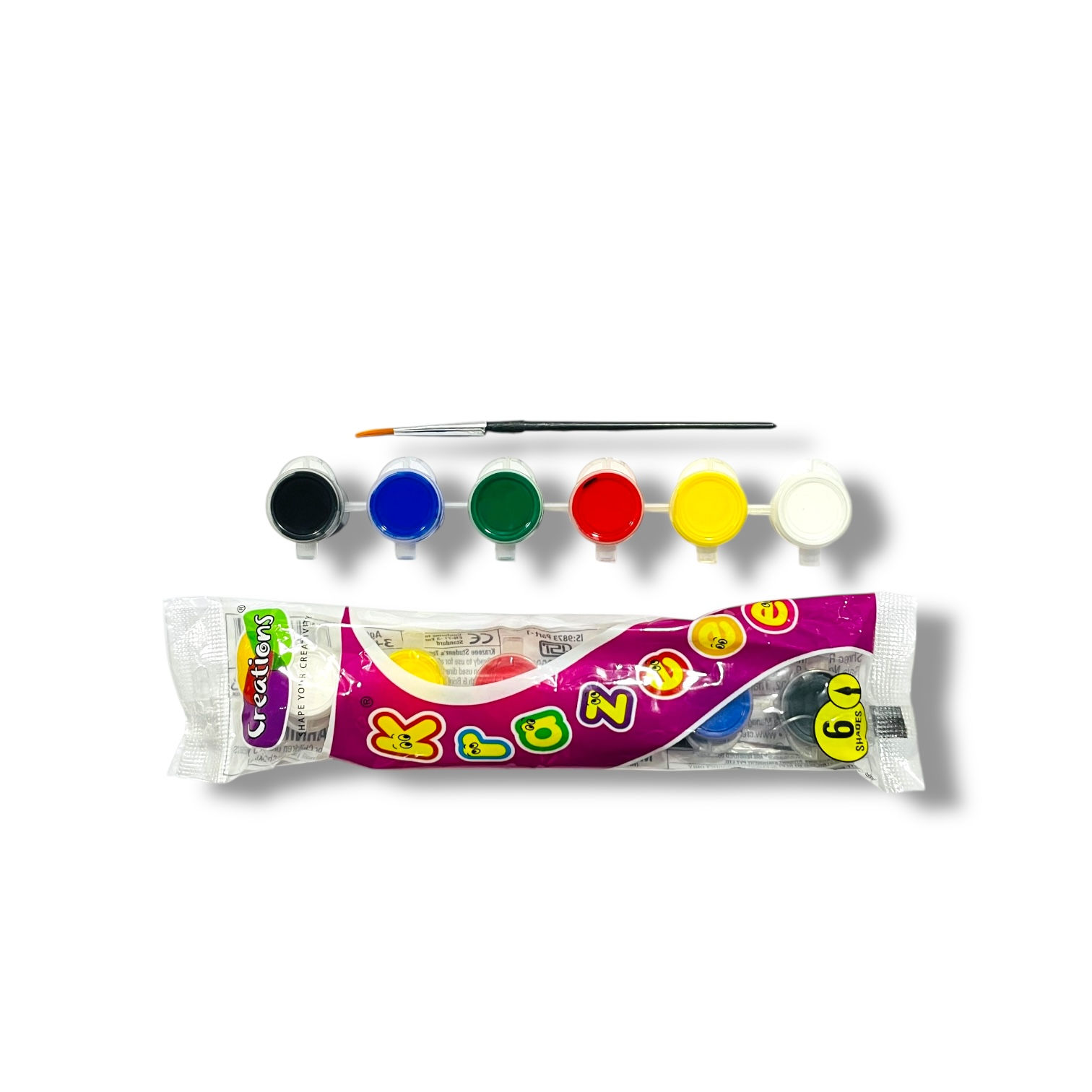 Kidzoo Krazee Colours 6s MRP-10