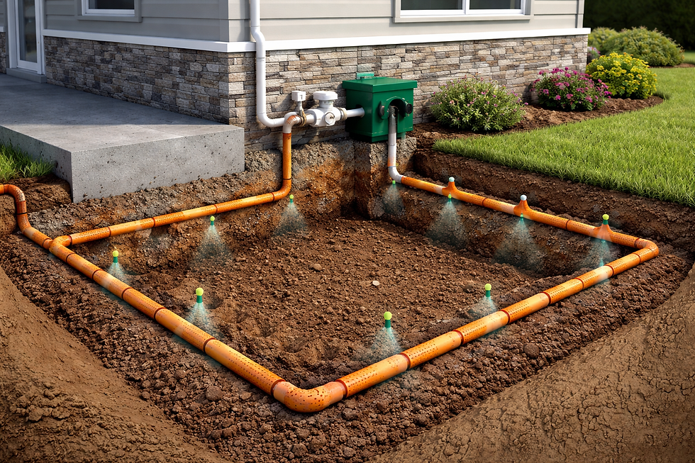 Get expert Anti-Termite Piping System services in Gurgaon with Indeed Pest Control (IPC) for homes, offices, and commercial spaces. Our trained team installs a robust network of underground porous pipes for precise, automated sub-soil chemical distribution, eradicating termites at their source and delivering eco-friendly, enduring protection against structural damage. Call +919999213913 today!