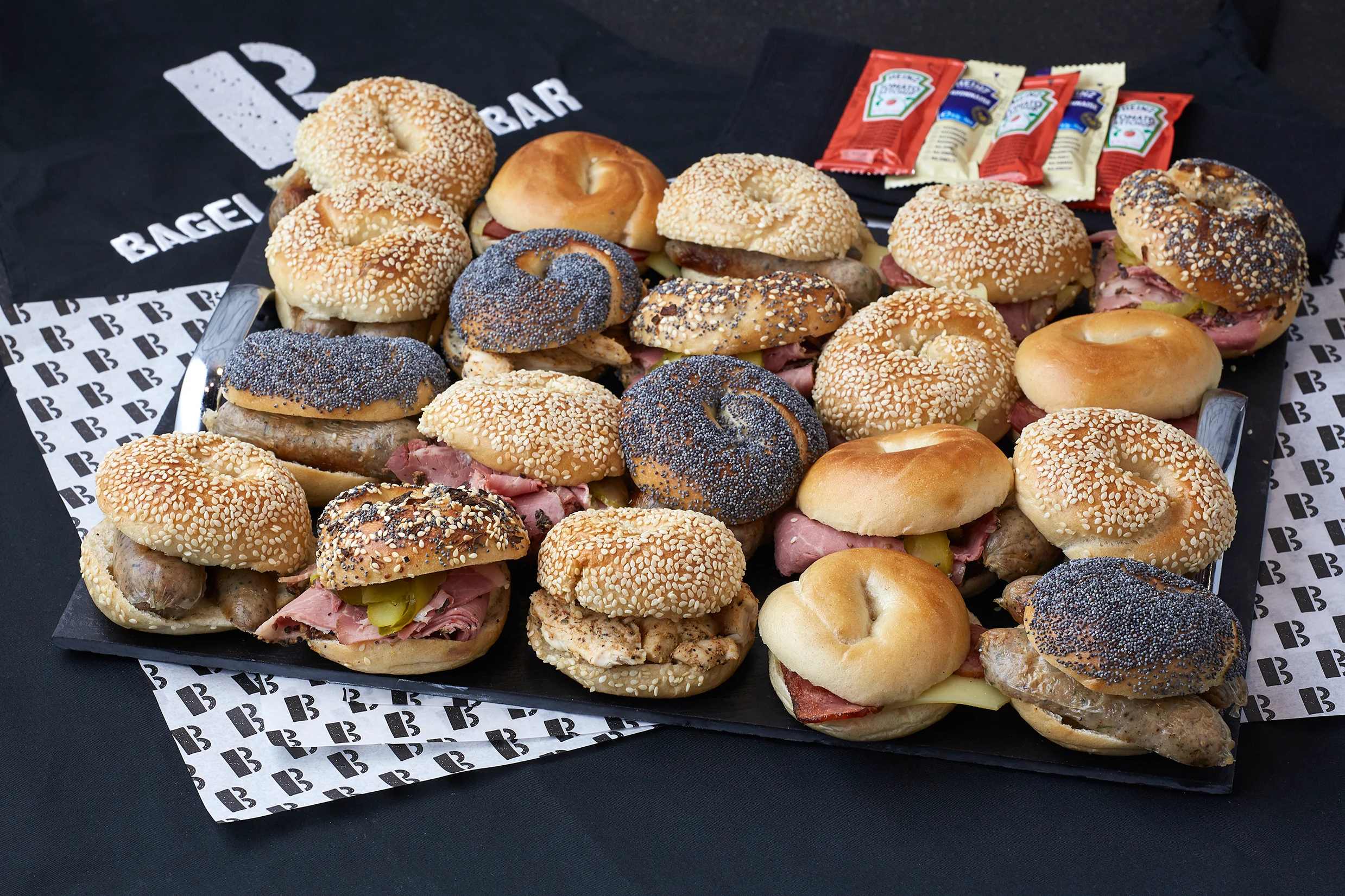 Carnivore Mini Bagel Platter .webp