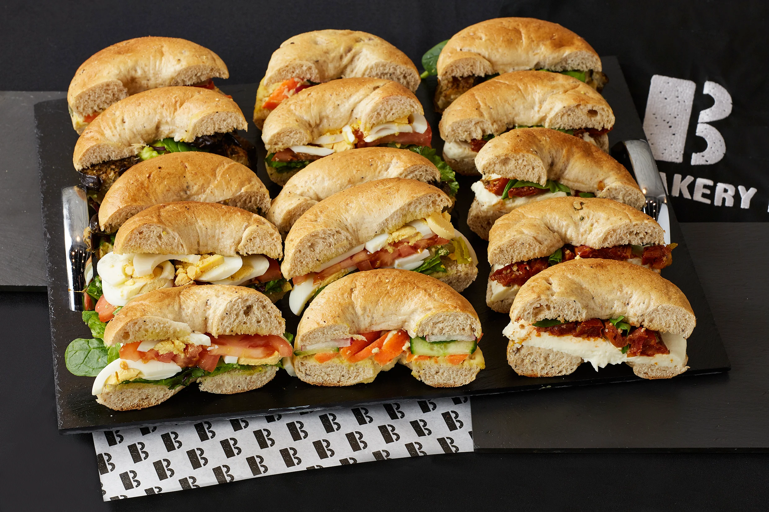 Green Lite Regular Bagel Platter .webp