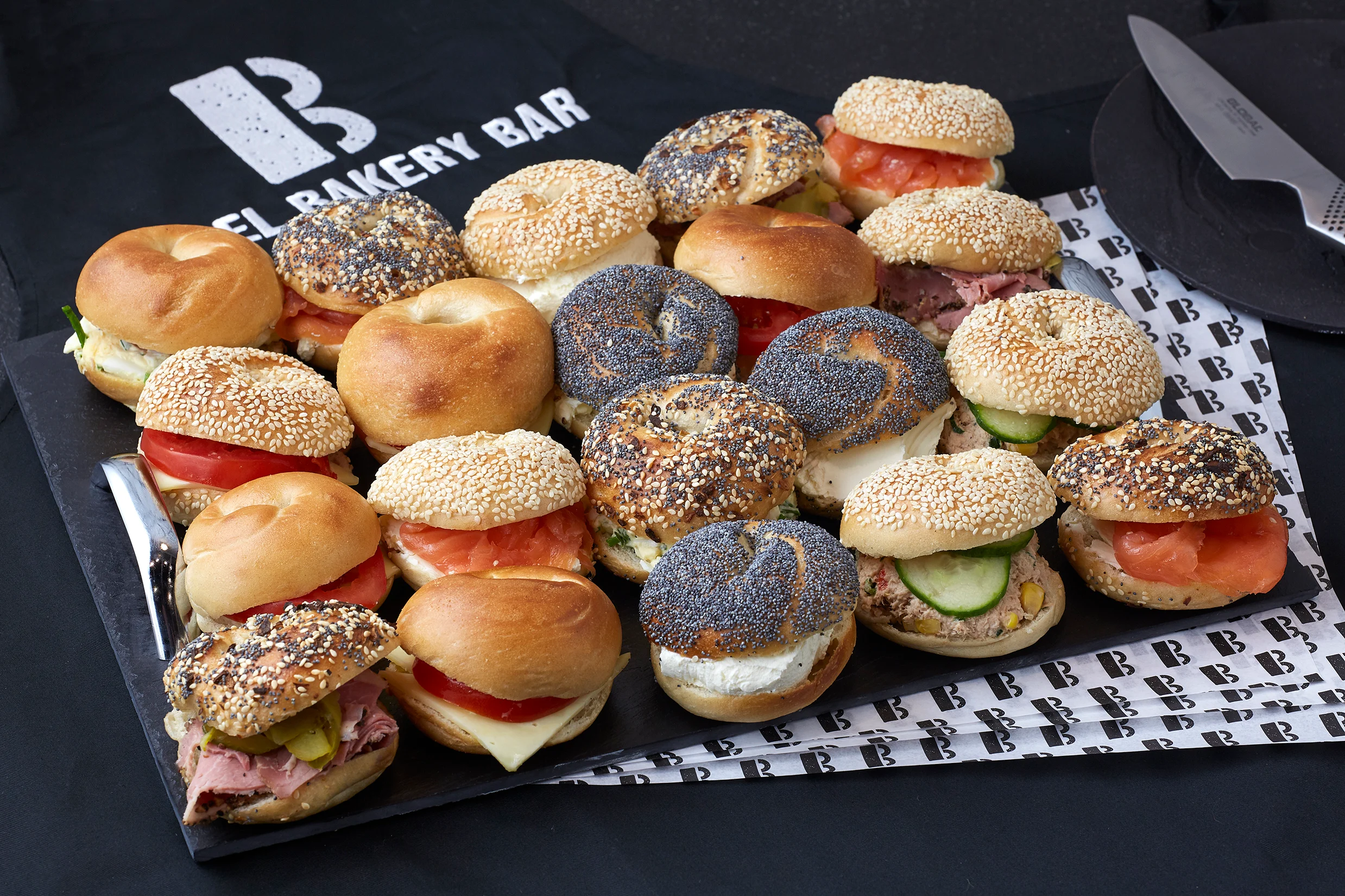 Classic Mini Bagel Platter .webp