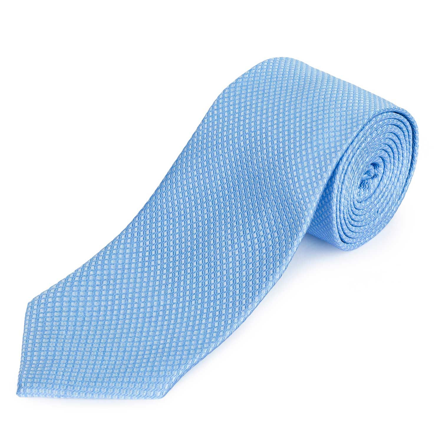 Corbata entramada en dos tonos