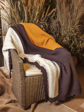 Striped Cotton Throw