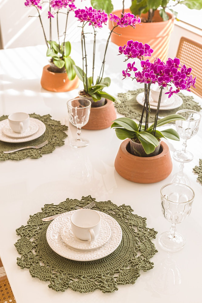 Forest Green Placemats