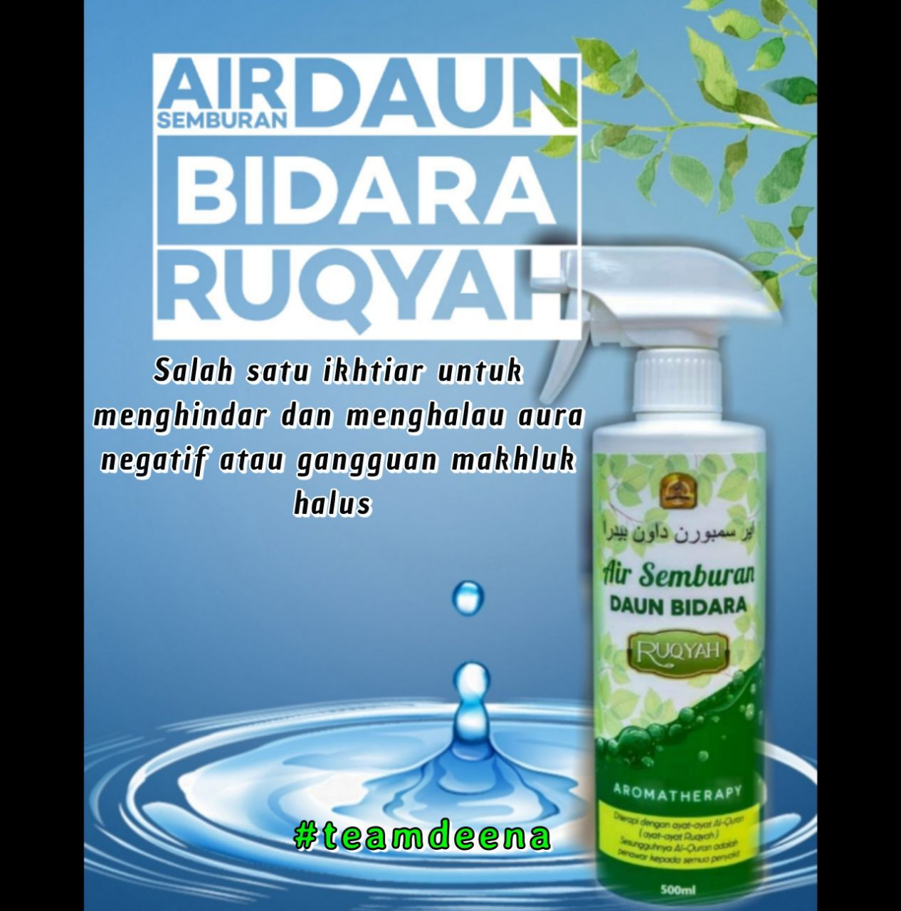 Air Semburan Bidara Ruqyah (500ml)