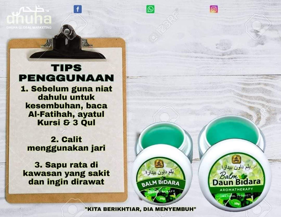 Thumbnail: Balm Bidara @ Baby Balm Ruqyah (50gm)