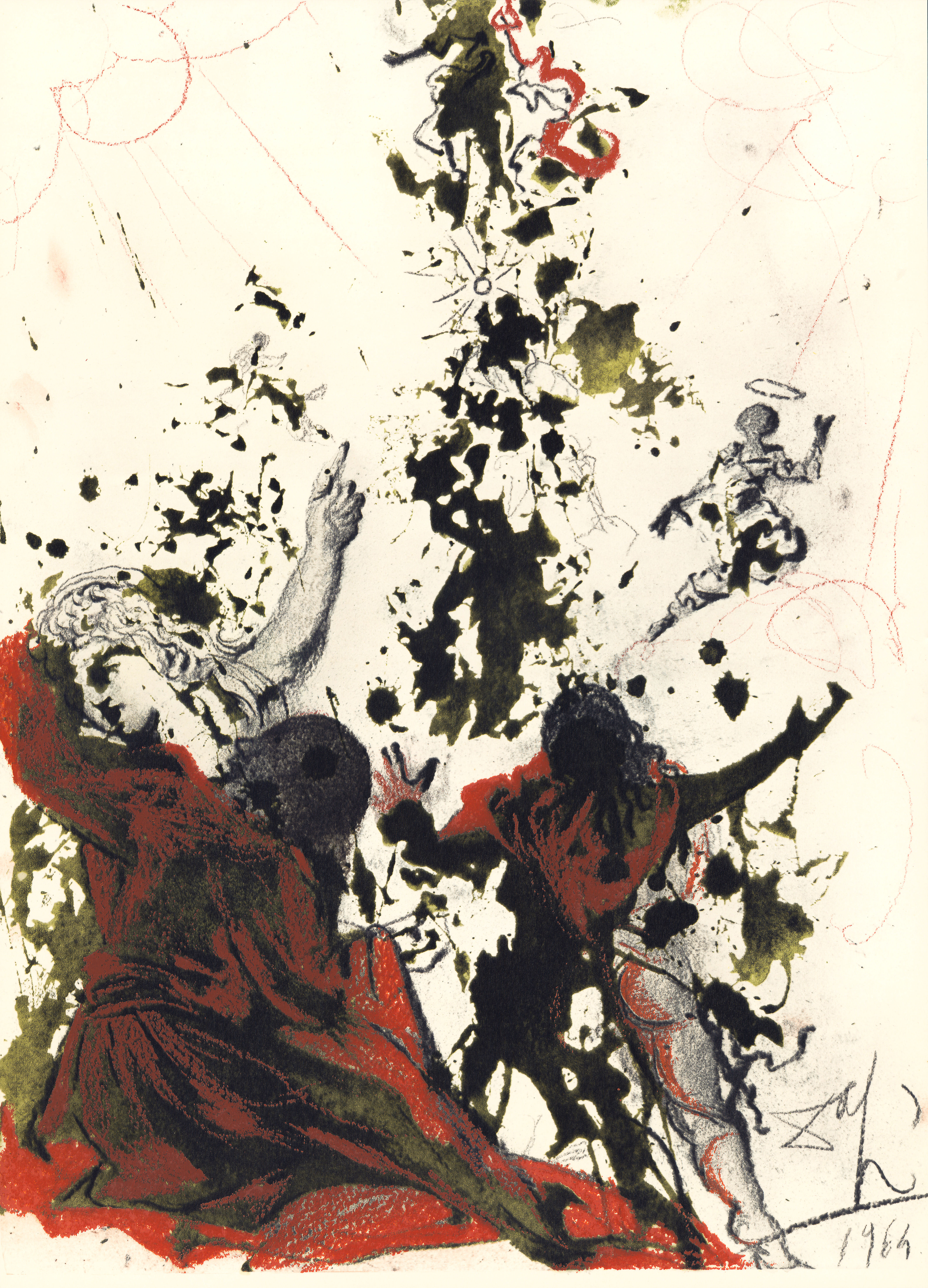 Dalí, Salvador - Biblia Sacra "Iesu Transfiguratio"