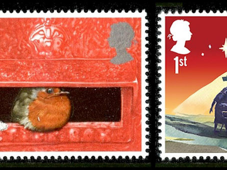 Christmas stamps: religious or secular?