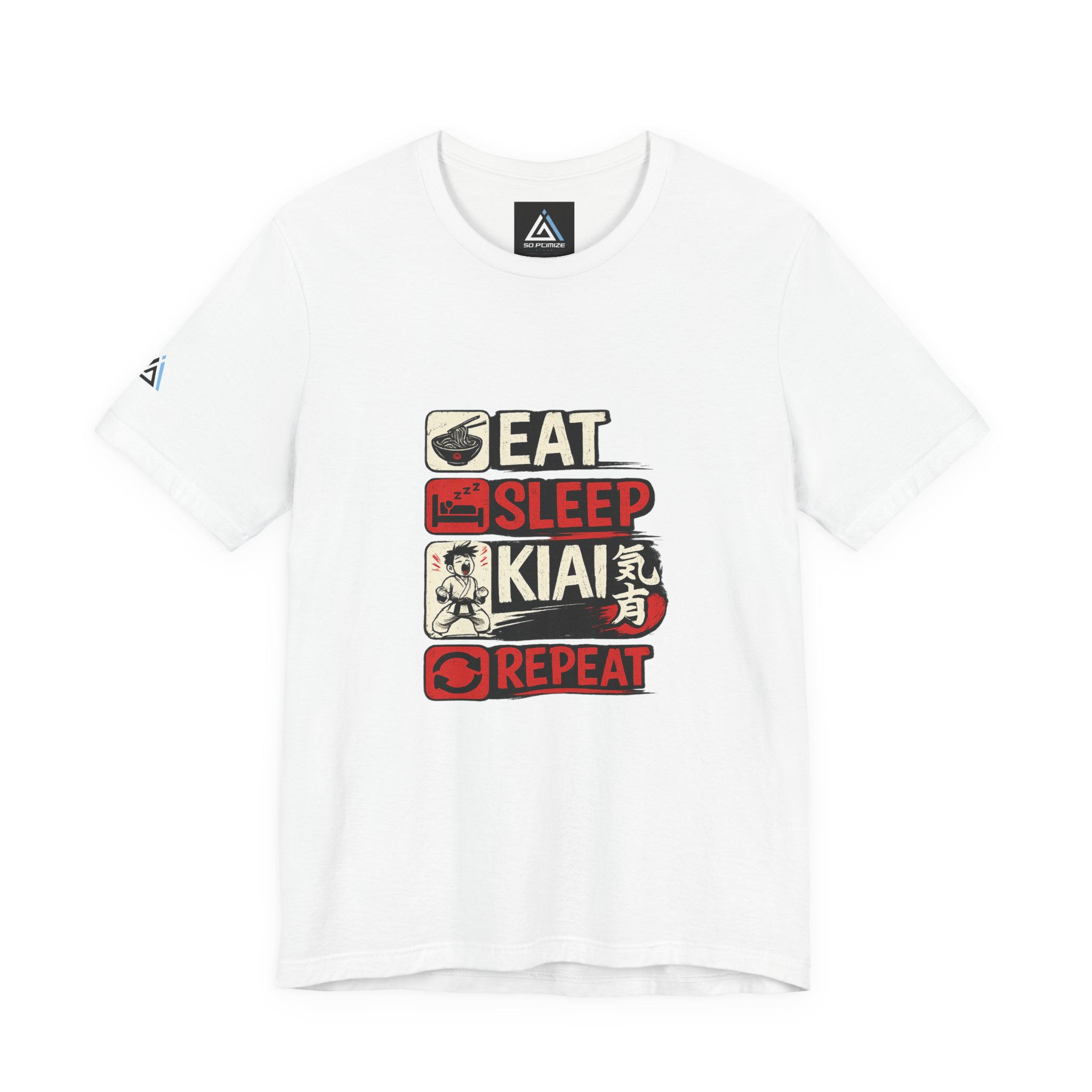 Eat Sleep Kiai Repeat T-Shirt