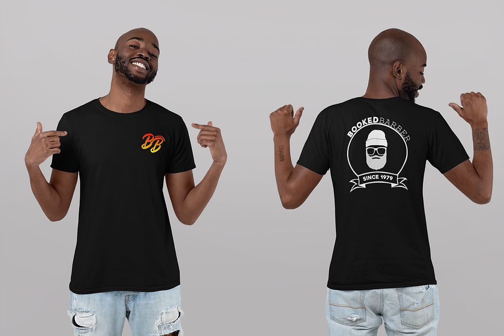 Thumbnail: Booked Barber Men's Fitted T-Shirt | Next Level 3600