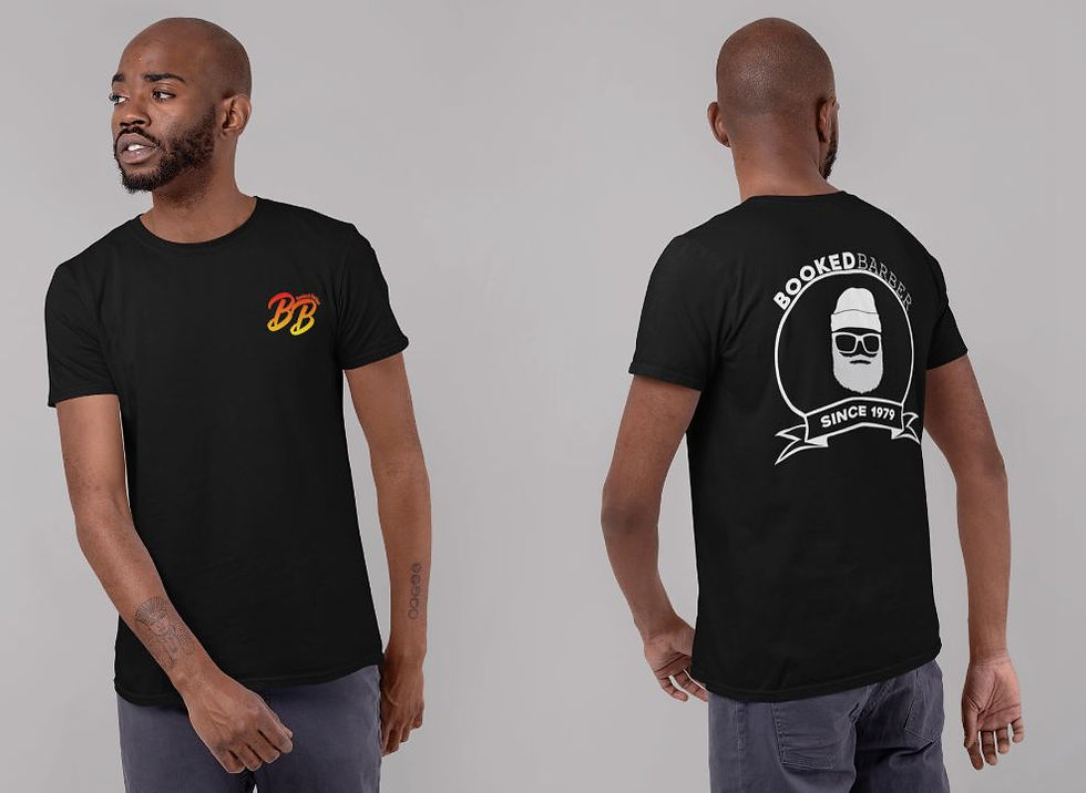 Thumbnail: Booked Barber Men's Fitted T-Shirt | Next Level 3600