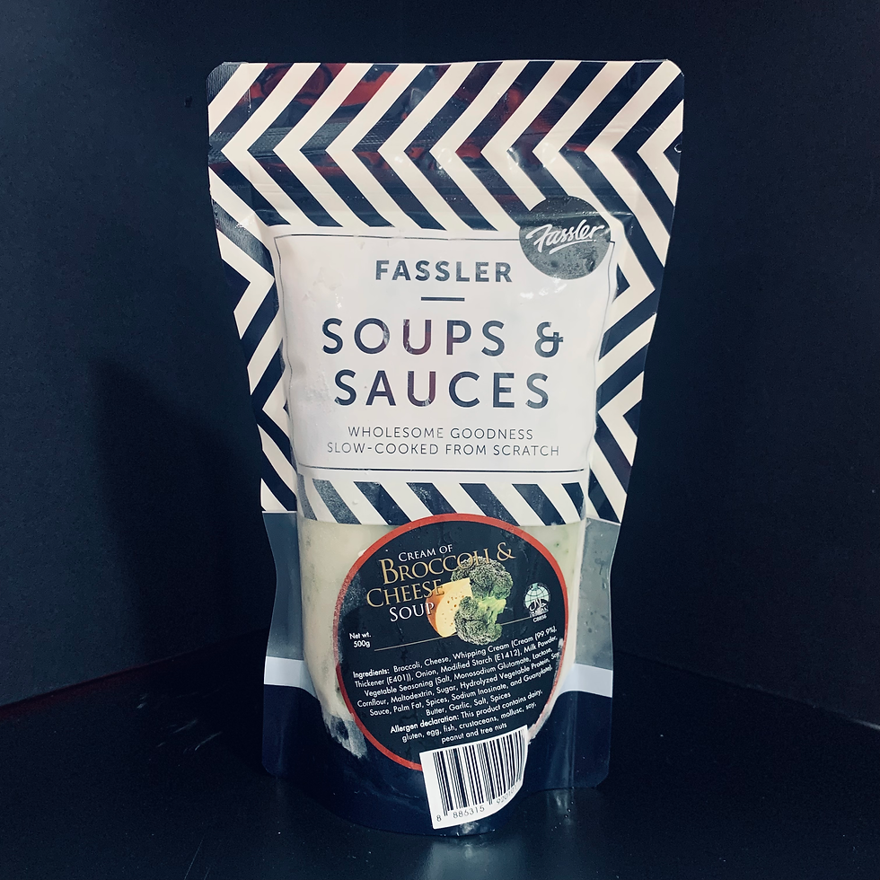 Cream of Broccoli and Cheese 7.70 Prime Butchery