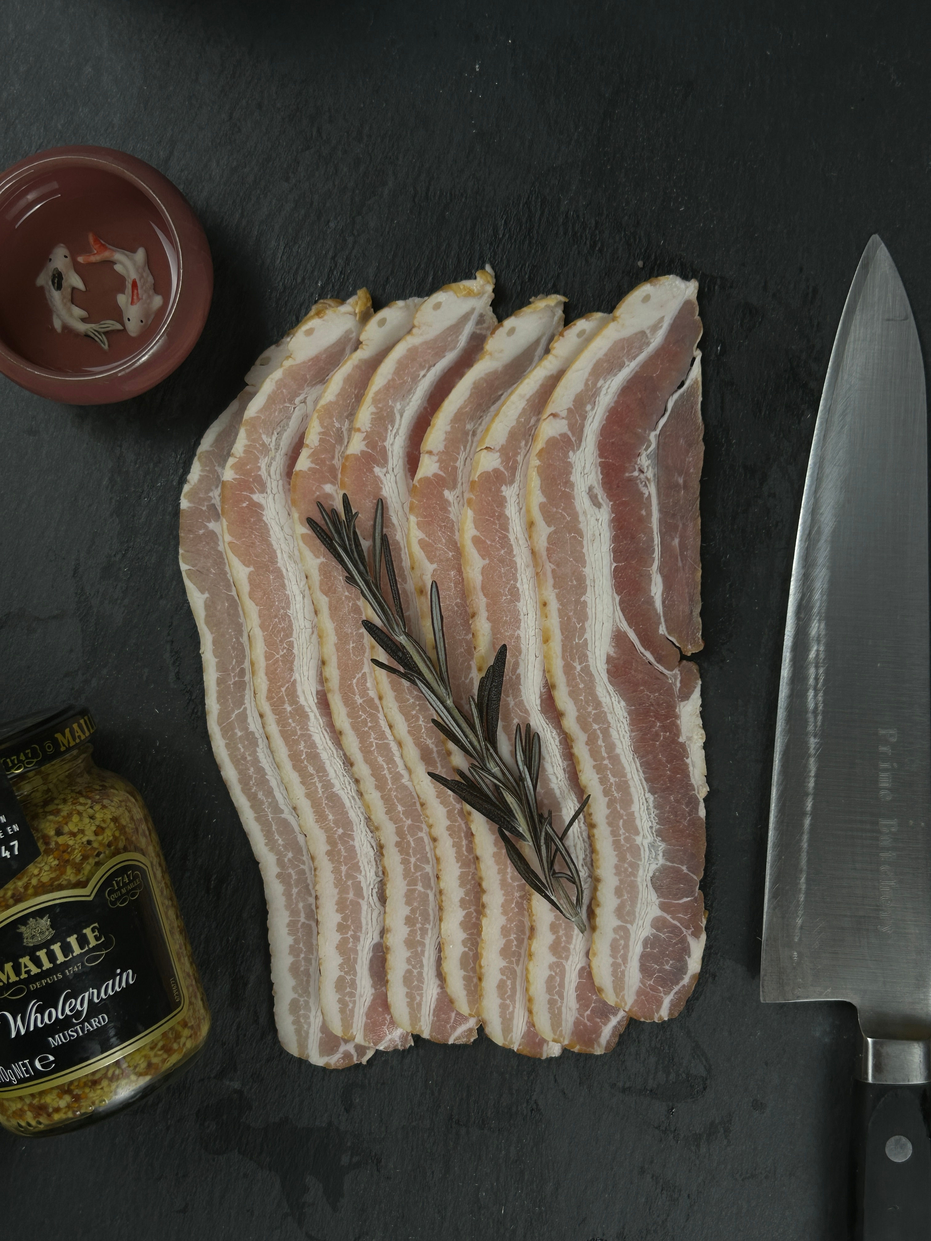 Smoked Streaky Bacon - $2.50/100g