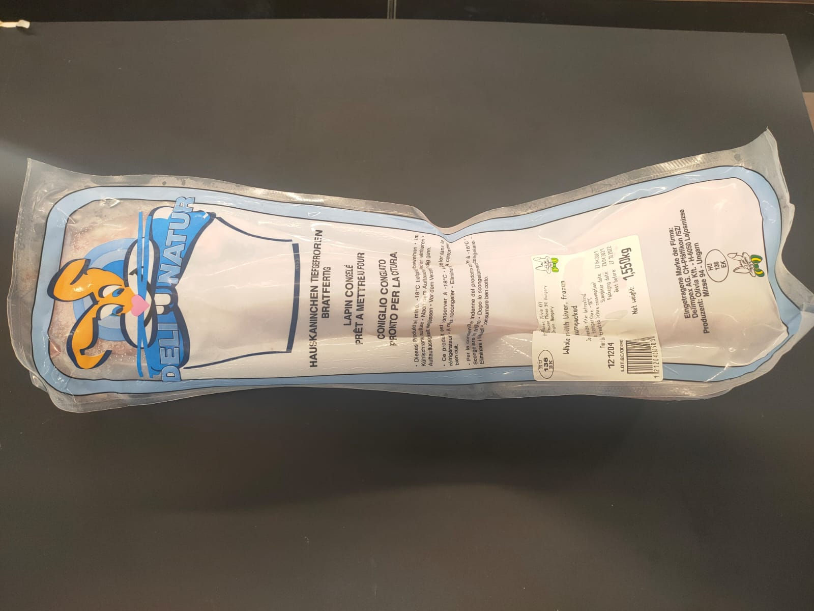 USA Young Whole Rabbits - $3.50/100g