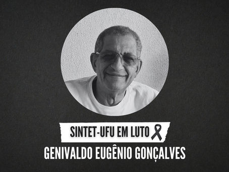 Nota de pesar: Genivaldo Eugênio Gonçalves