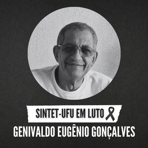 Nota de pesar: Genivaldo Eugênio Gonçalves