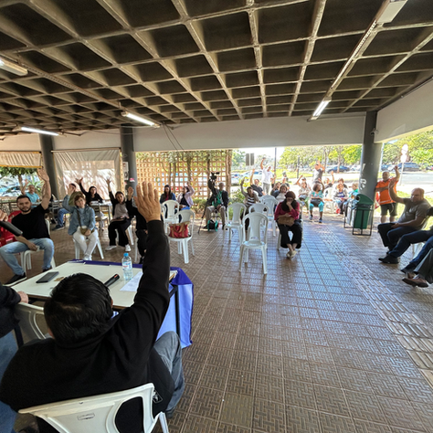 Assembleia de greve debate conjuntura nacional e prepara categoria para decisão sobre continuidade do movimento