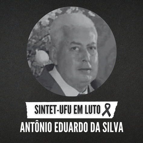Nota de pesar: Antônio Eduardo da Silva