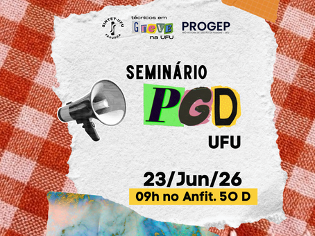 Seminário PGD - UFU | 23 de junho de 2026