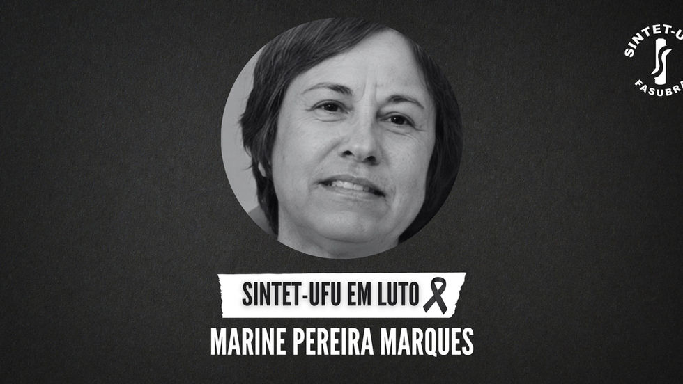 Nota de pesar: Marine Pereira Marques