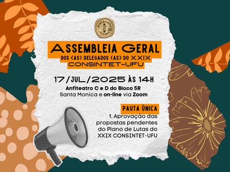 Assembleia Geral | 17 de julho de 2025