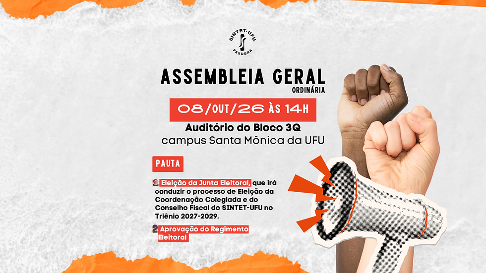 Assembleia Geral Ordinária | 08 de outubro de 2026