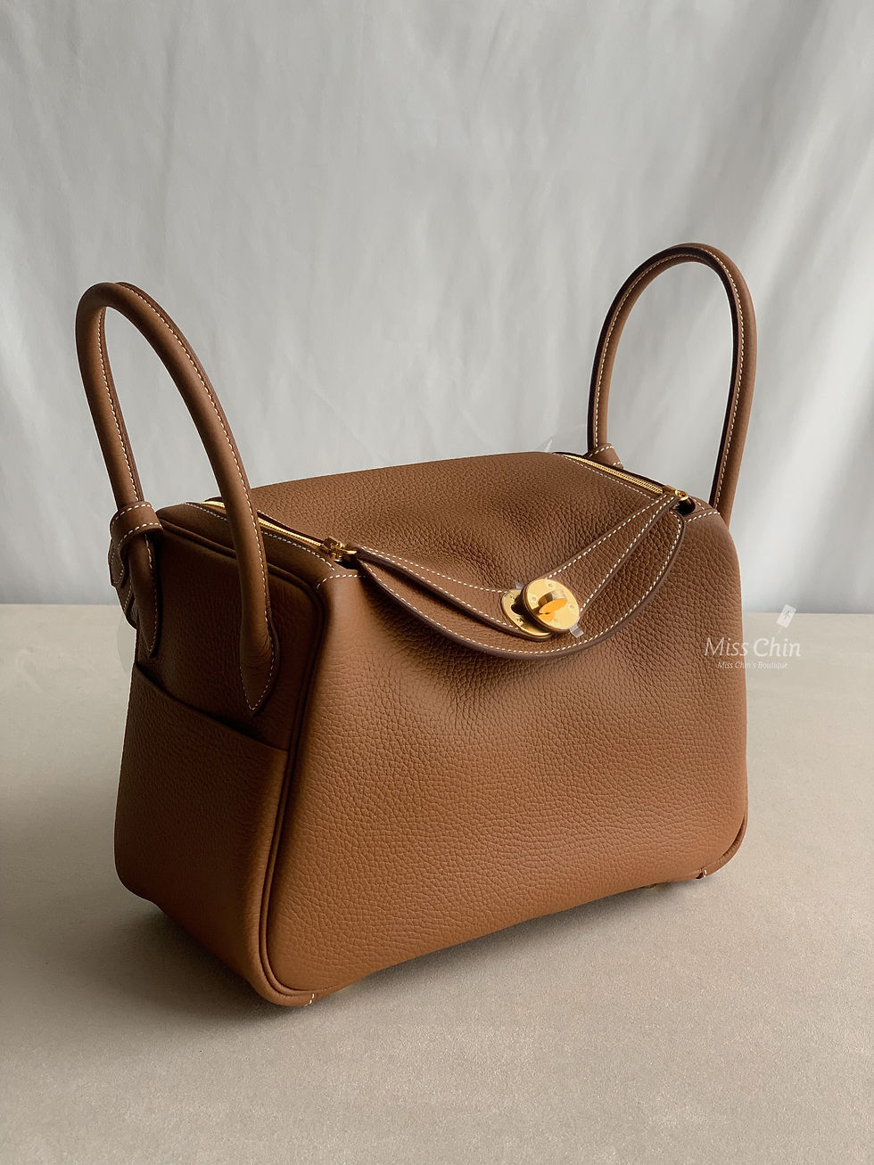 縮圖：Hermes Lindy26 - 金棕