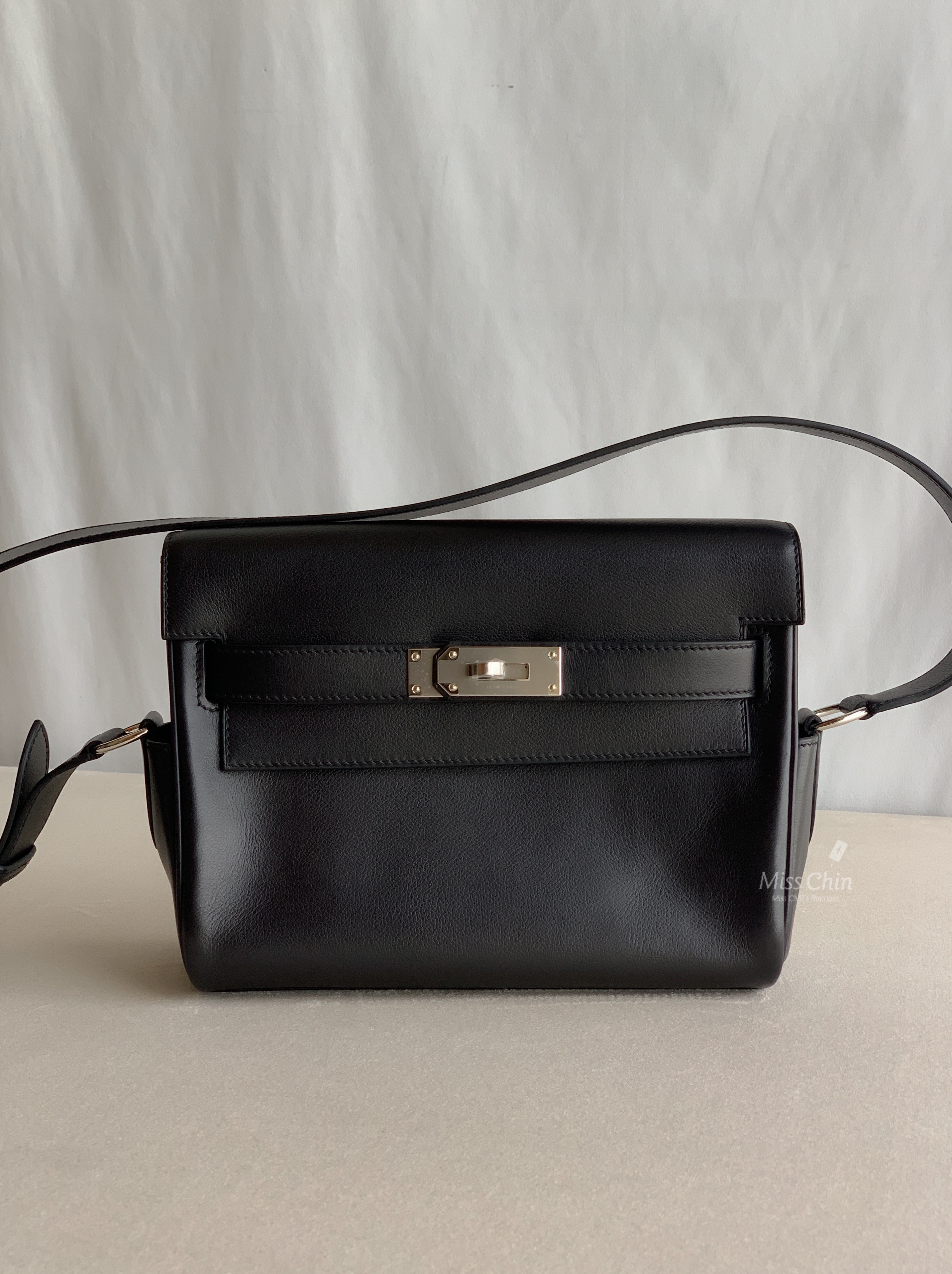 Hermes kelly message - 黑銀