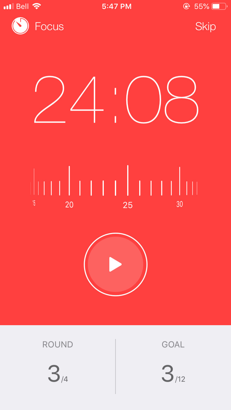 Image capture of an app