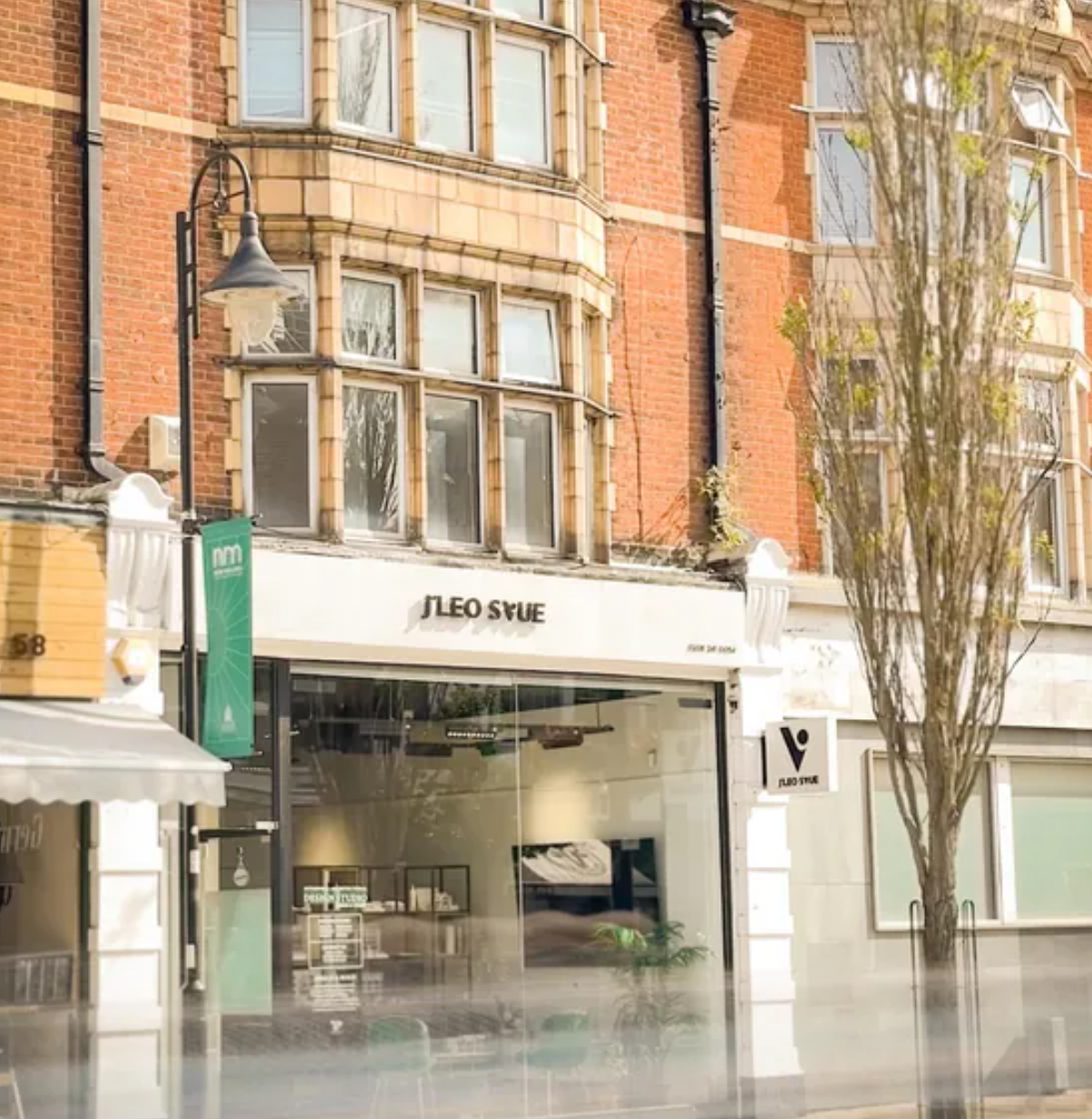 J.LEO studio exterior at 60 High Street, New Malden