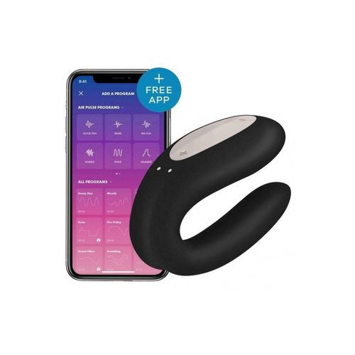 Vibromasseur Satisfyer Partner Double Joy - Couples Partenaire Vibrant