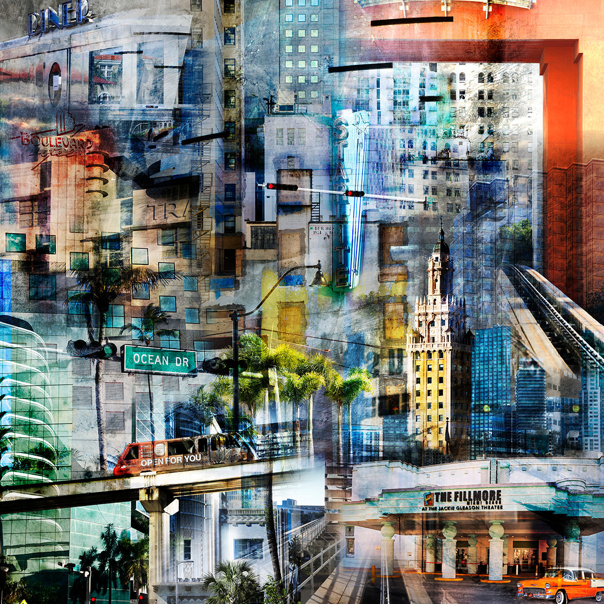 OPEN FOR YOU 83 x 83 cm