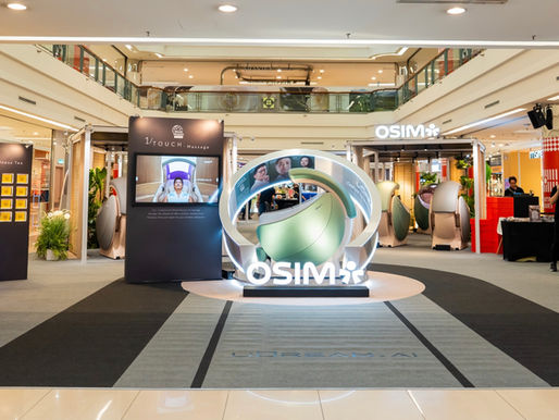 OSIM 推出 uDream.AI养身椅 以 AI 驱动个性化身心修复体验
