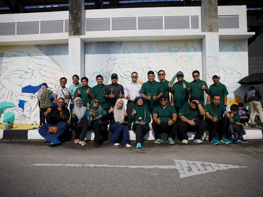 Vale Malaysia 携手女性艺术家与学生，共绘曼绒希望与团结