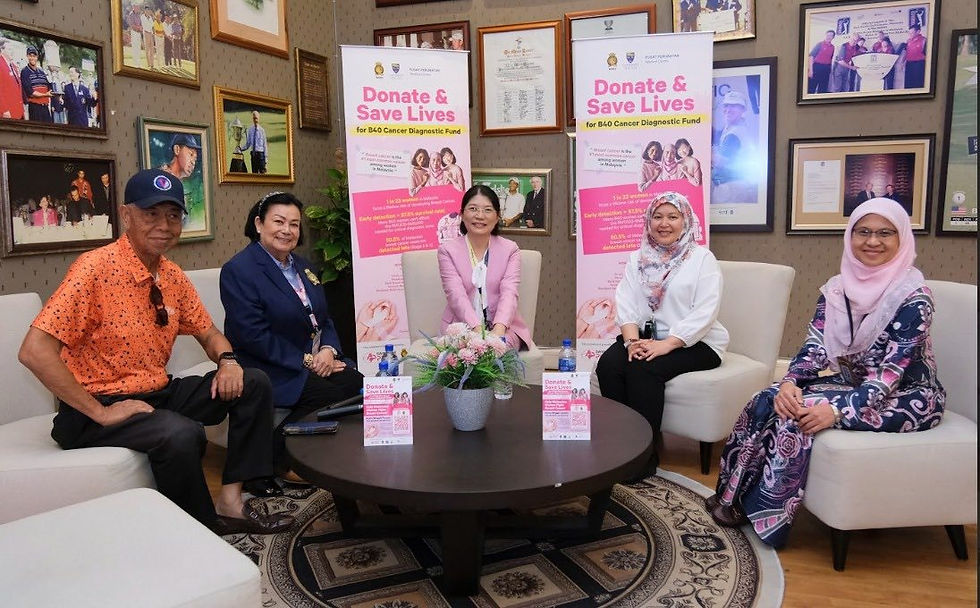 Swing for Pink 粉红挥杆慈善高尔夫盛会925启动 为B40女性乳癌诊断基金筹款