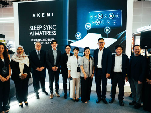 AKEMI推大马首款AI智能床垫SleepSync 开启个性化AI睡眠新时代
