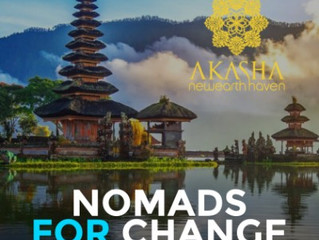 Our World Is Attending The NoMads For Change Event In Ubud Bali from Oct 18th - 19th - COME JOIN US!