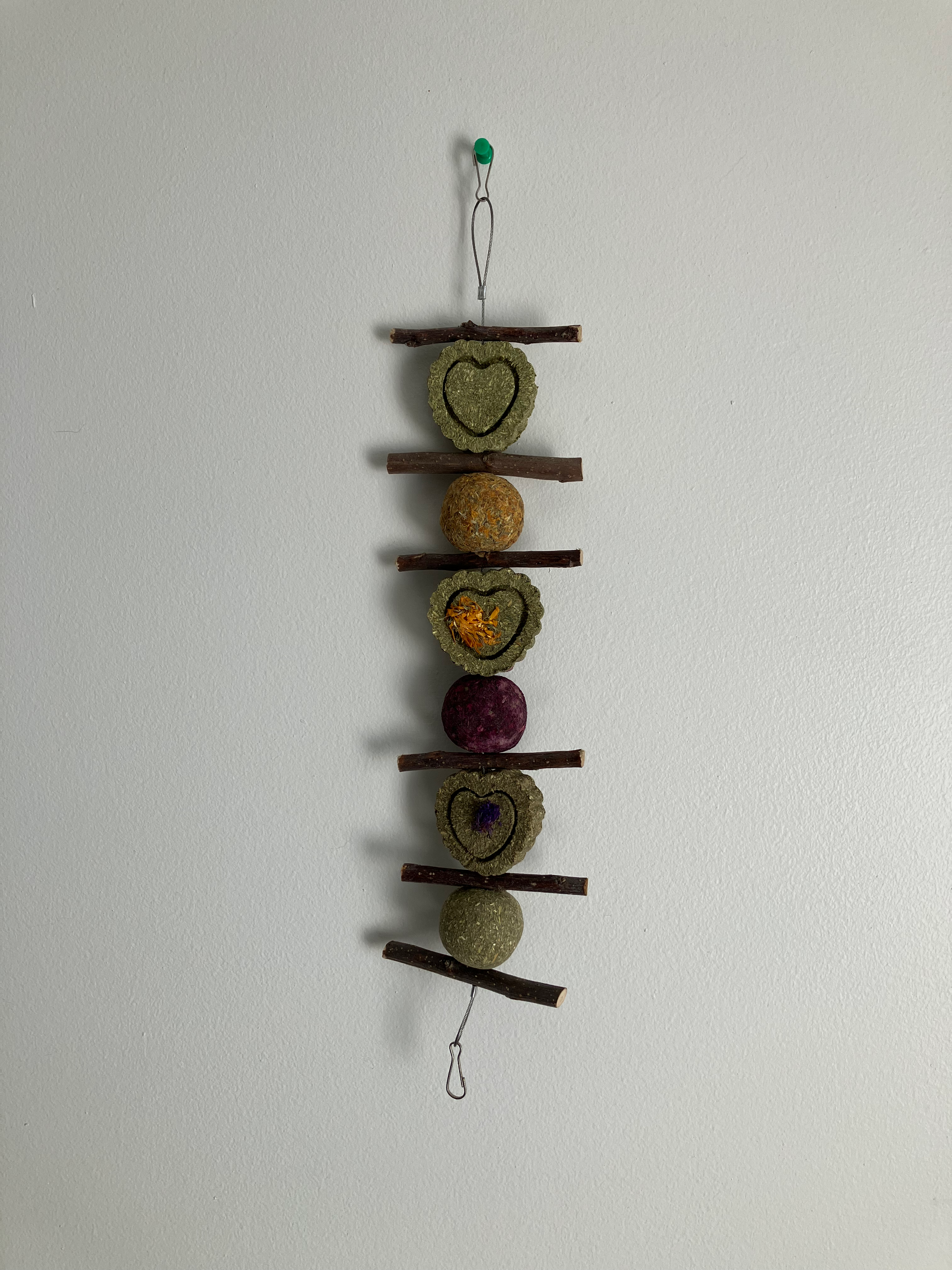 Floral Hay Hanging Toy