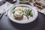 Poached Eggs on Muffins