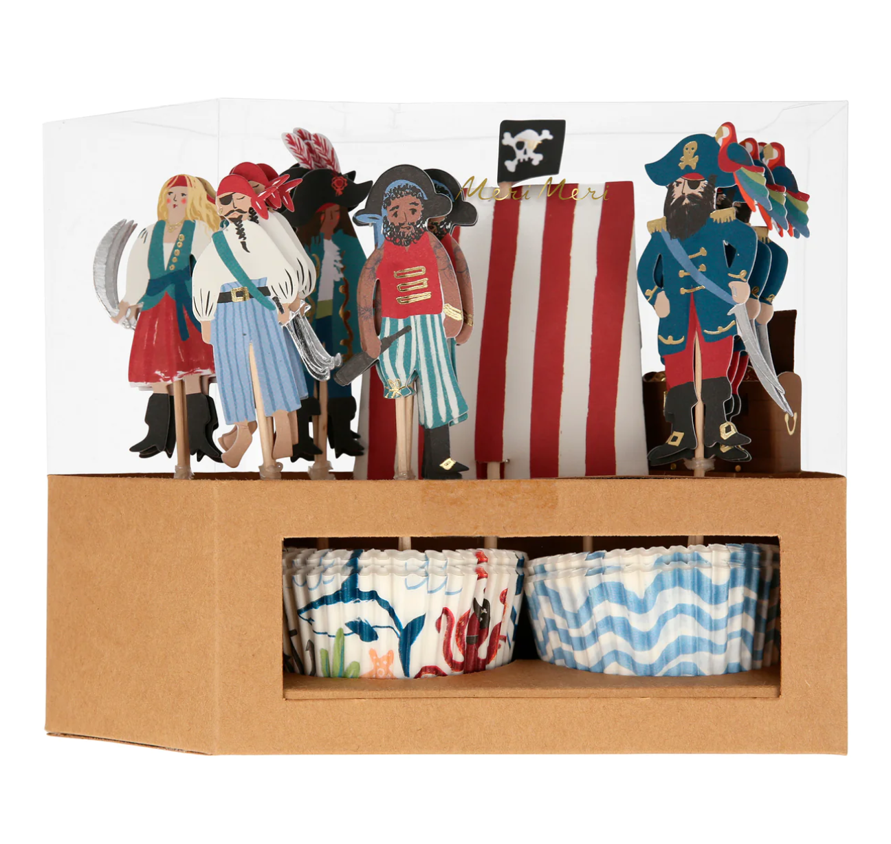 Cupcake Toppers Piratas